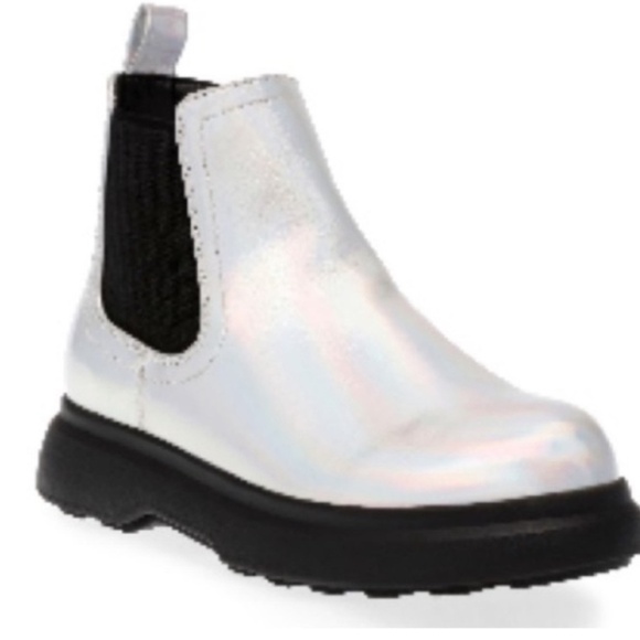 Dolce Vita Girls Cole Metallic Chelsea Boot NEW - Picture 3 of 7